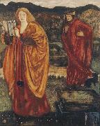 Edward Burne-Jones Merlin and Nimue France oil painting artist